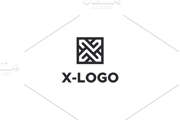 Letter X Logo in Logo Templates - product preview 2