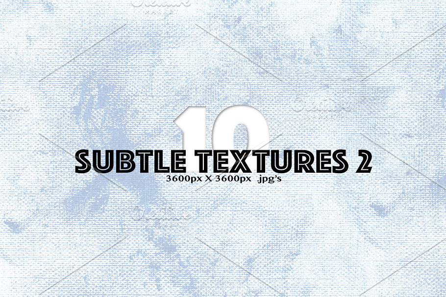 10 Painted Canvas Textures in Textures - product preview 8