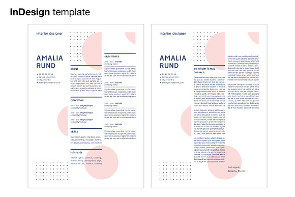 Dots in Resume Templates - product preview 2