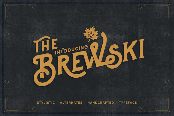 Western Lake - Brewski Typeface in Sans-Serif Fonts - product preview 6
