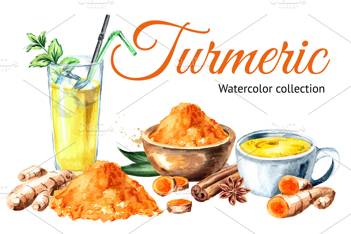 Turmeric in Illustrations - product preview 8