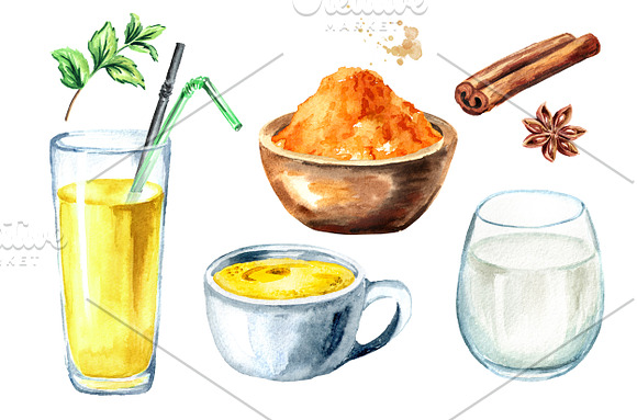 Turmeric in Illustrations - product preview 2
