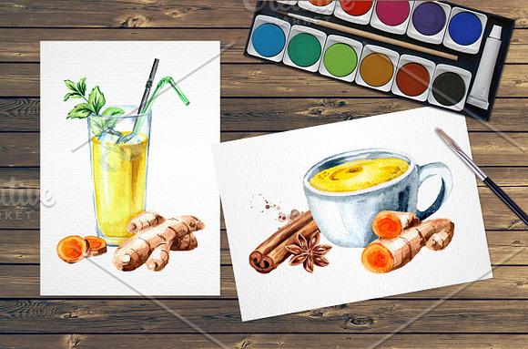 Turmeric in Illustrations - product preview 4