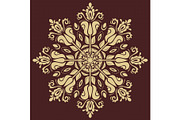 Floral Vector Pattern. Orient