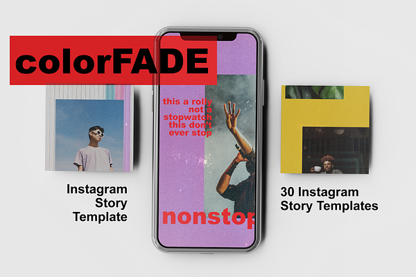 colorFADE Instagram Story Template