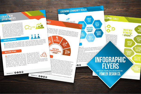 Infographic Business Flyer .AI & .ID