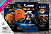 Basketball Camp Flyer Templates