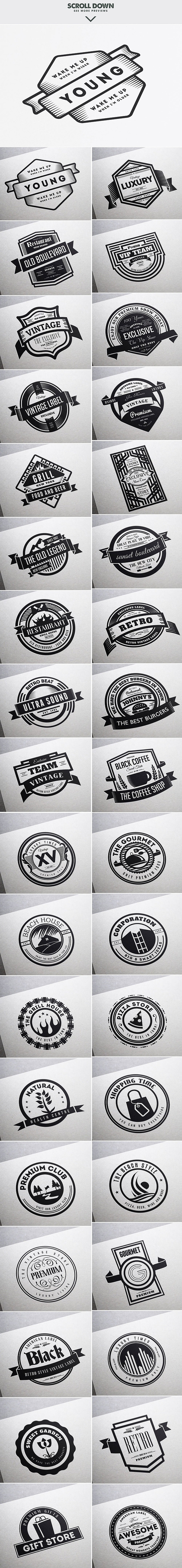 ALL IN ONE LOGO BUNDLE in Logo Templates - product preview 40