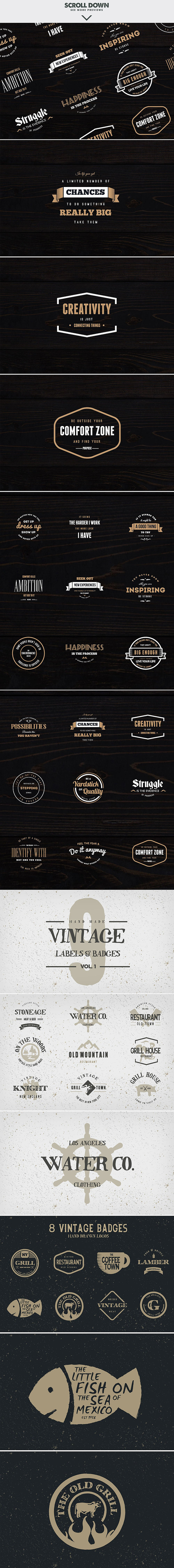 ALL IN ONE LOGO BUNDLE in Logo Templates - product preview 42