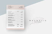 Magnolia Invoice Template