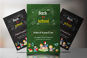 Back To School Party Flyer V827