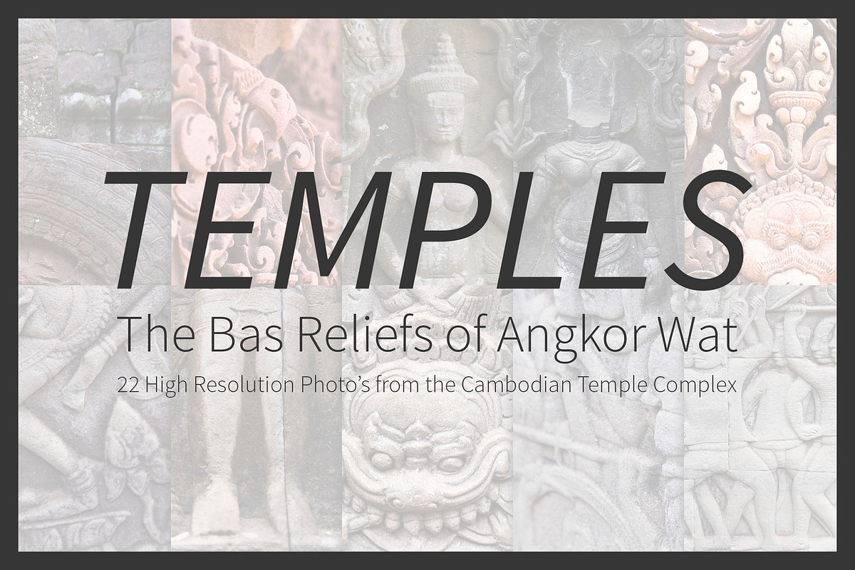 Temple Bas Reliefs in Textures - product preview 8