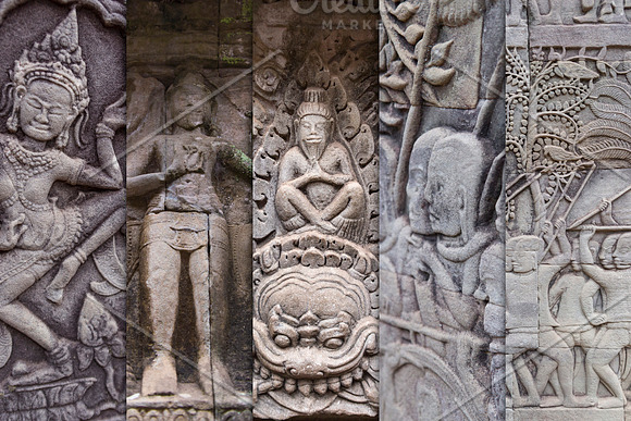 Temple Bas Reliefs in Textures - product preview 1
