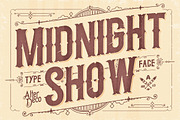 Midnight Show typeface
