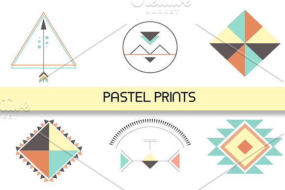 Pastel Aztec Patterns and Prints in Patterns - product preview 1