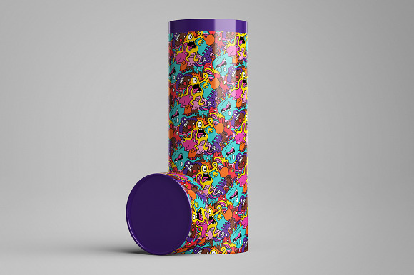  Long Tube / Can Packaging Mock-Up in Product Mockups - product preview 1