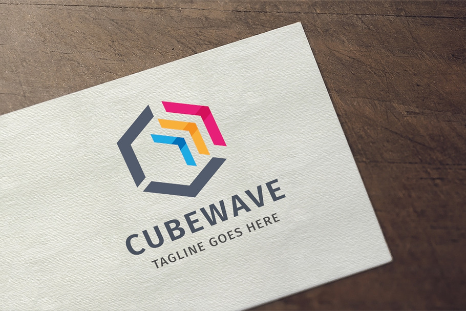 Cube Wave Logo