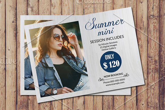 Summer Photography Mini Session-V829 in Flyer Templates - product preview 1