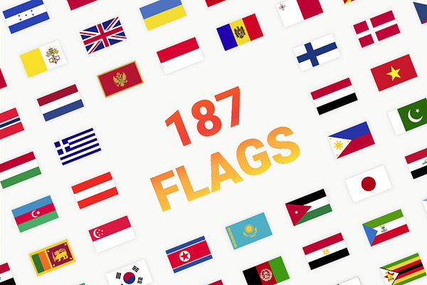 187 World Flags