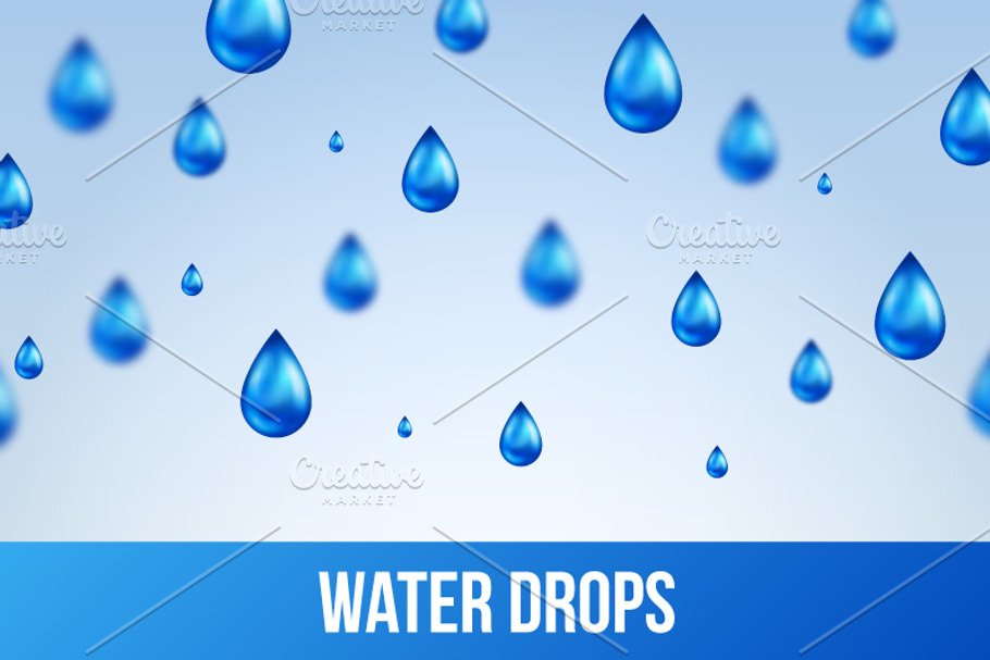 3 Pics with Water Drops in Illustrations - product preview 8