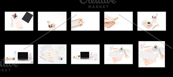 39 Photos - Rose Gold Stock Bundle in Graphics - product preview 2