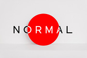 NORMAL - Minimal Typeface + WebFonts