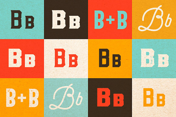Huge Typographic Pack + 60 Logos ! in Display Fonts - product preview 15