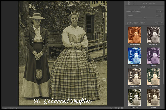 Historical Toning II Profiles LR&ACR in Photoshop Plugins - product preview 5