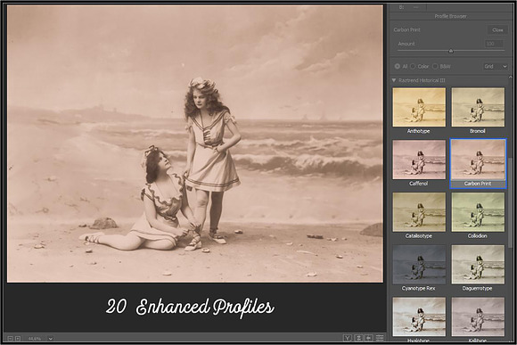 Historical Toning III Profile LR&ACR in Photoshop Plugins - product preview 5