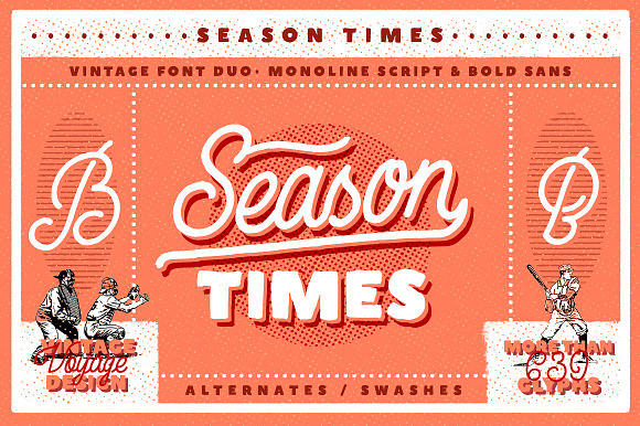 Huge Typographic Pack + 60 Logos ! in Display Fonts - product preview 130