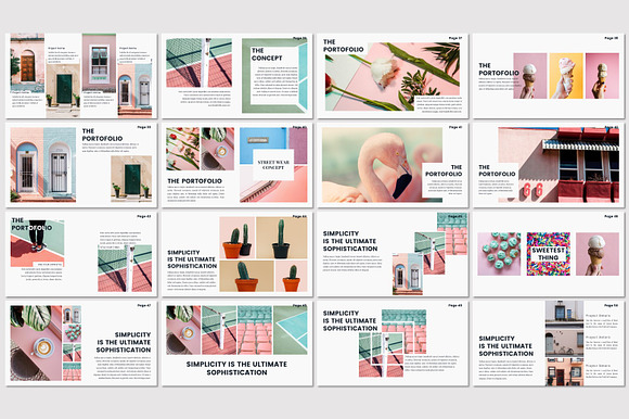 PASTEL - Powerpoint Template in PowerPoint Templates - product preview 5