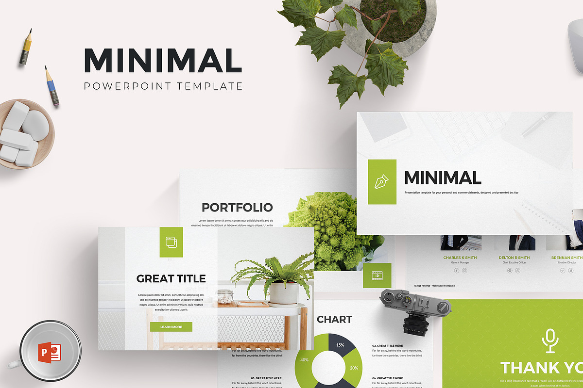 Minimal - Powerpoint Template in PowerPoint Templates - product preview 8
