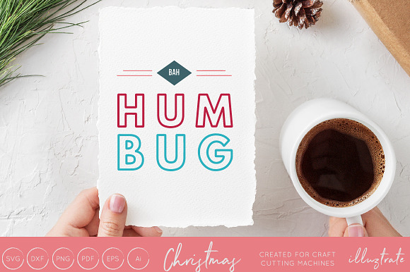 Christmas Typography Bundle in Illustrations - product preview 4