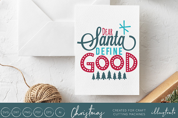 Christmas Typography Bundle in Illustrations - product preview 6
