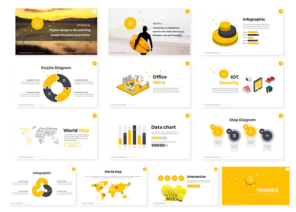 Creative - Google Slide Template in Google Slides Templates - product preview 2