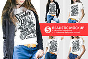 Female Tshirt Mockups Vol-2.4