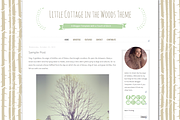 Cottage in the Woods Blogger Theme