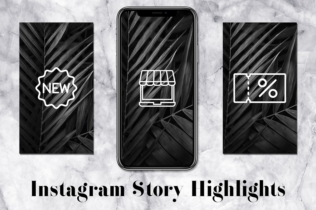 Shop Instagram Story Icons in Instagram Templates - product preview 8