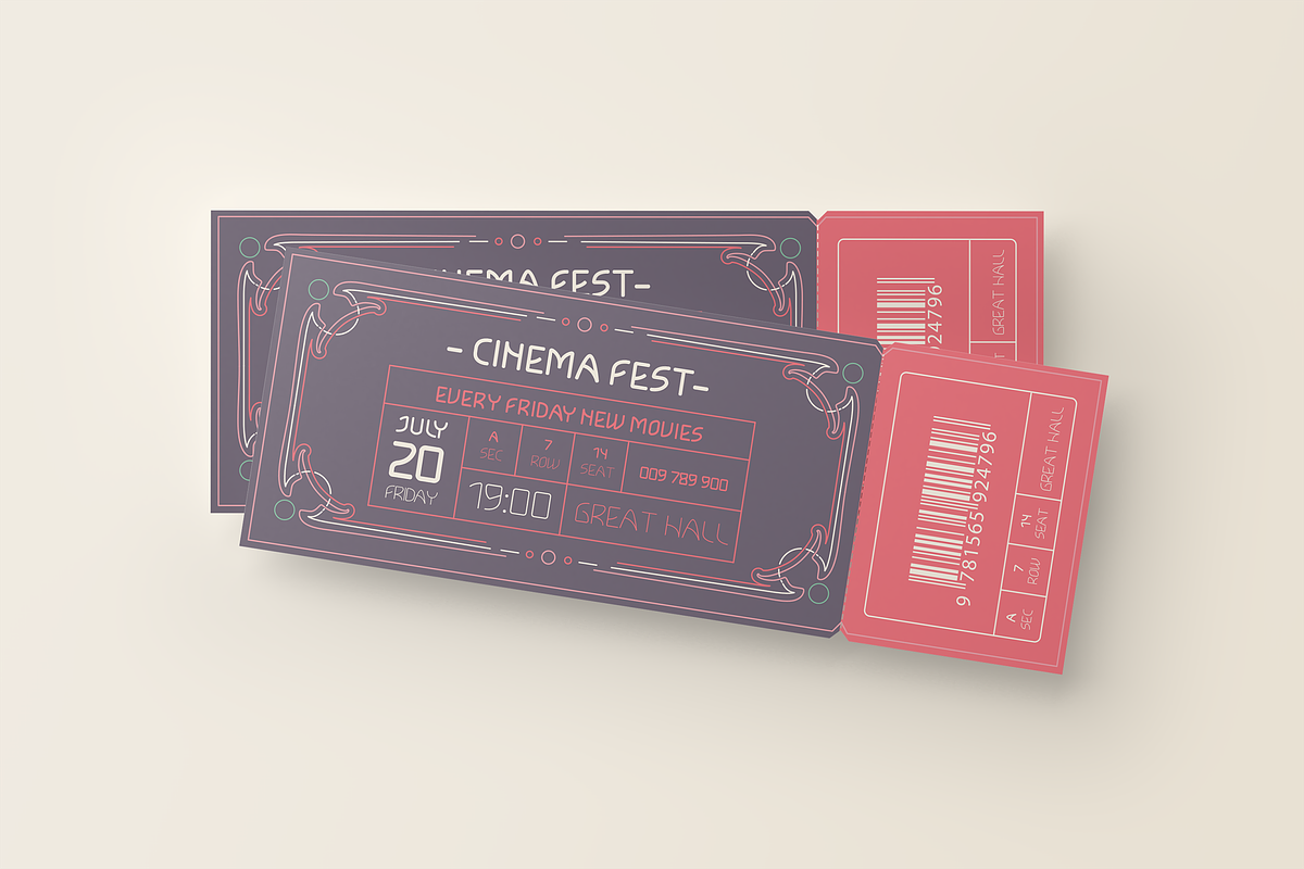 Event Ticket Template in Card Templates - product preview 8