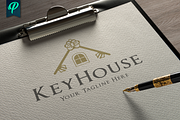 KeyHouse - Real Estate Logo Template