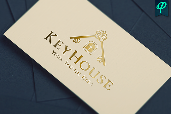 KeyHouse - Real Estate Logo Template in Logo Templates - product preview 2