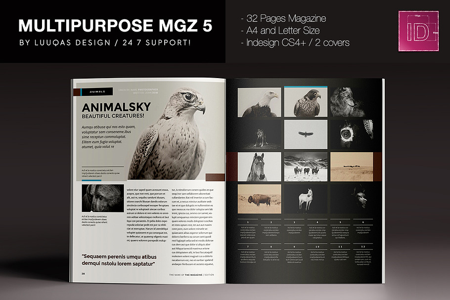 Multipurpose Magazine 5 in Magazine Templates - product preview 8