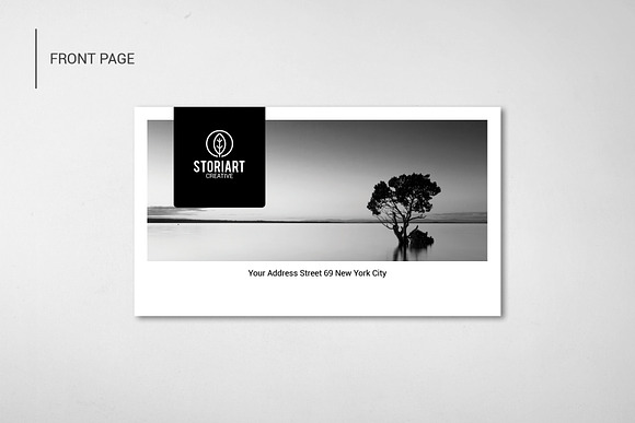 Simple business card design template in Business Card Templates - product preview 1
