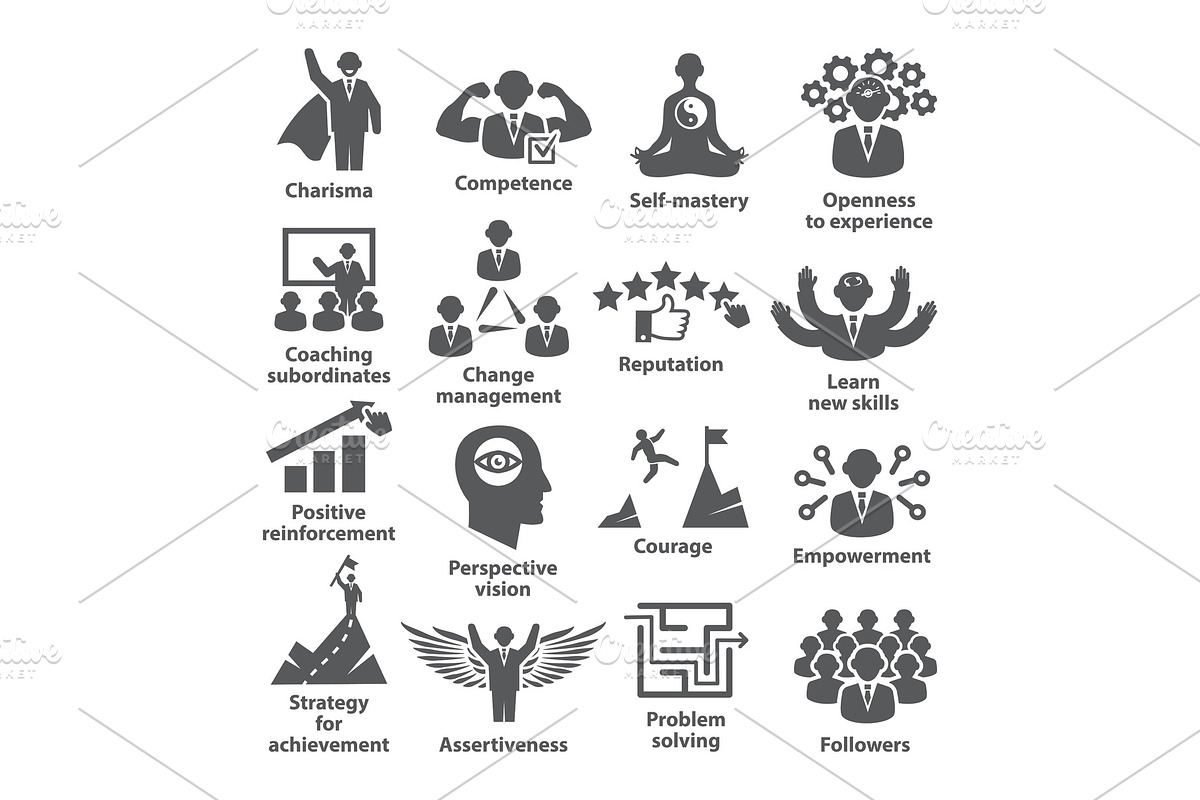 Business management icons Pack 45 in Illustrations - product preview 8