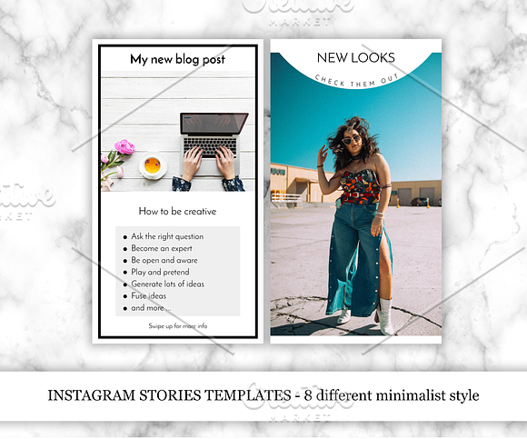 Instagram stories for Bloggers in Instagram Templates - product preview 2