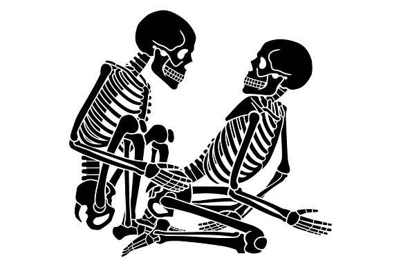 KAMASUTRA with skeletons in Illustrations - product preview 6