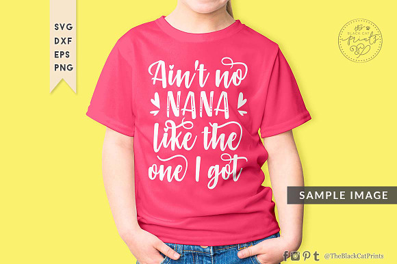 Ain't no nana like the one I got SVG in Illustrations - product preview 2