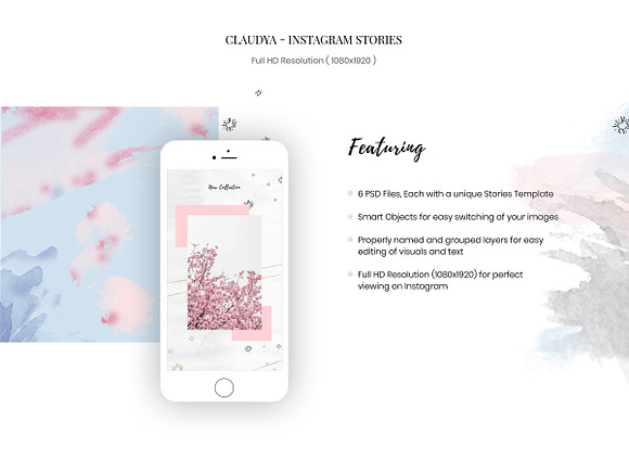 Claudya - Instagram Stories in Instagram Templates - product preview 1
