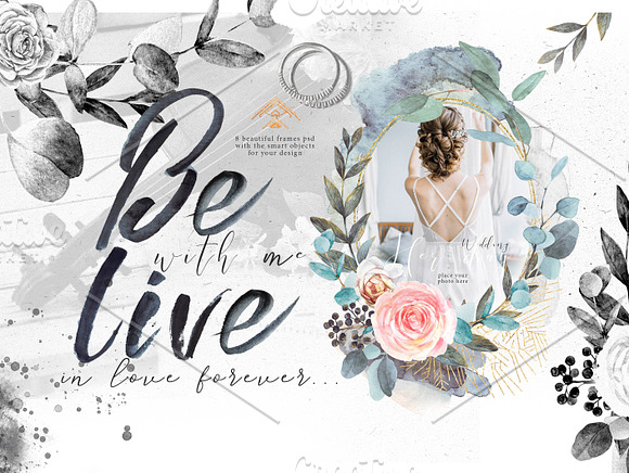 50% OFF 2 in 1 "Wedding" BUNDLE in Illustrations - product preview 18