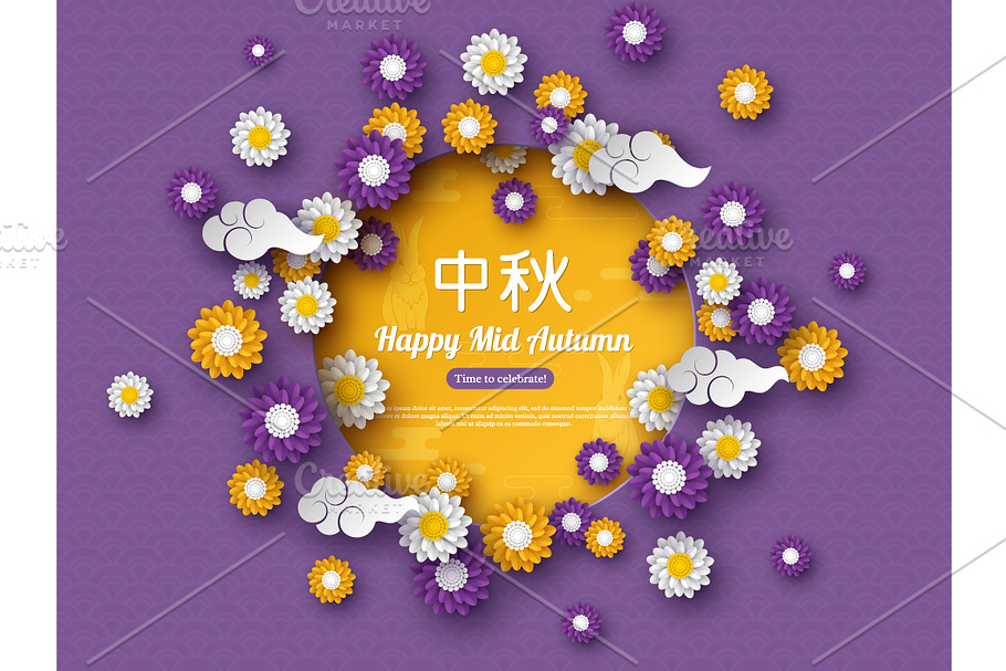 Chinese mid autumn festival design. in Illustrations - product preview 8